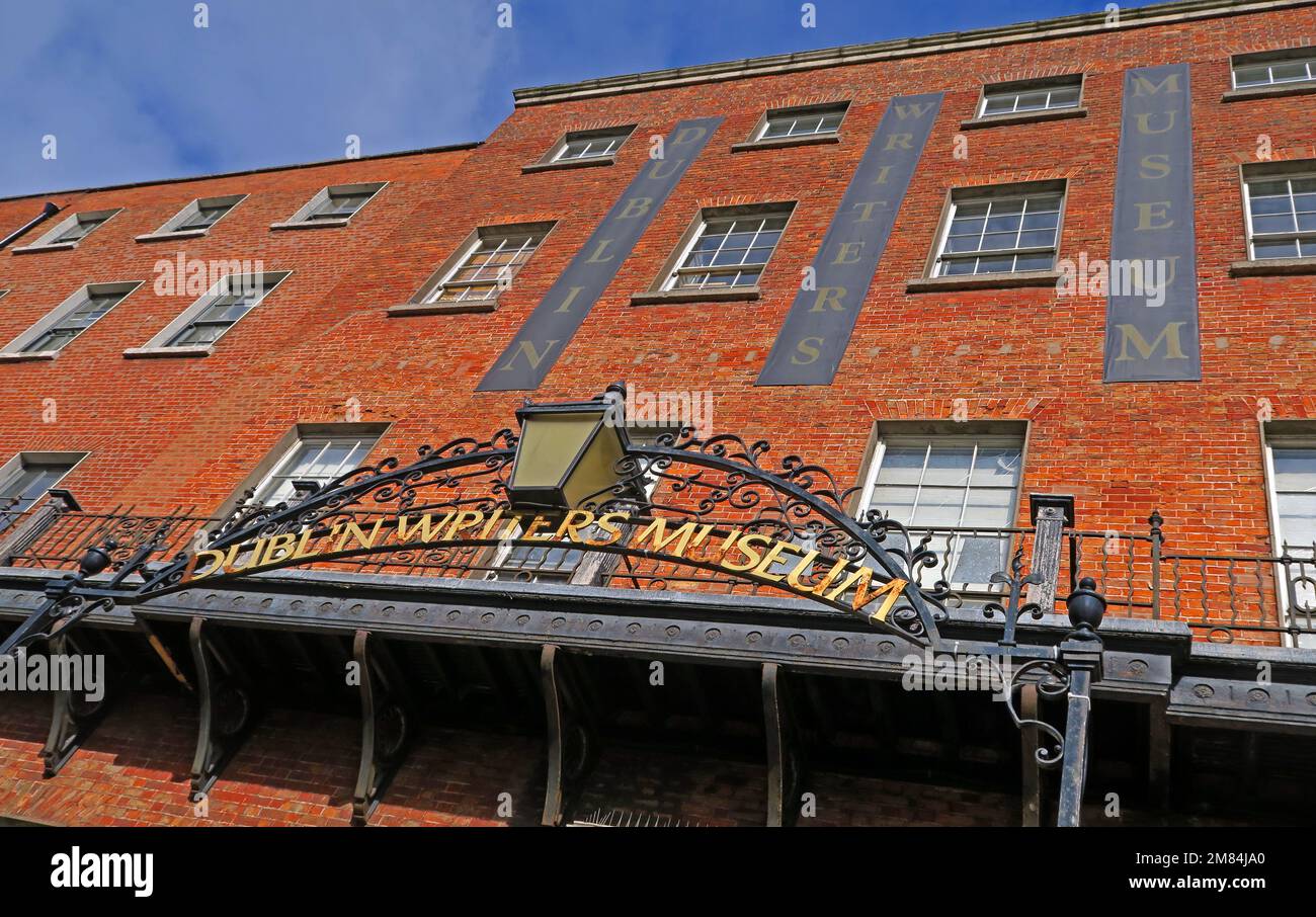Dublin Writers Museum,18 Parnell Square N, Rotunda, Dublin, D01 T3V8, Eire, Irland Stockfoto