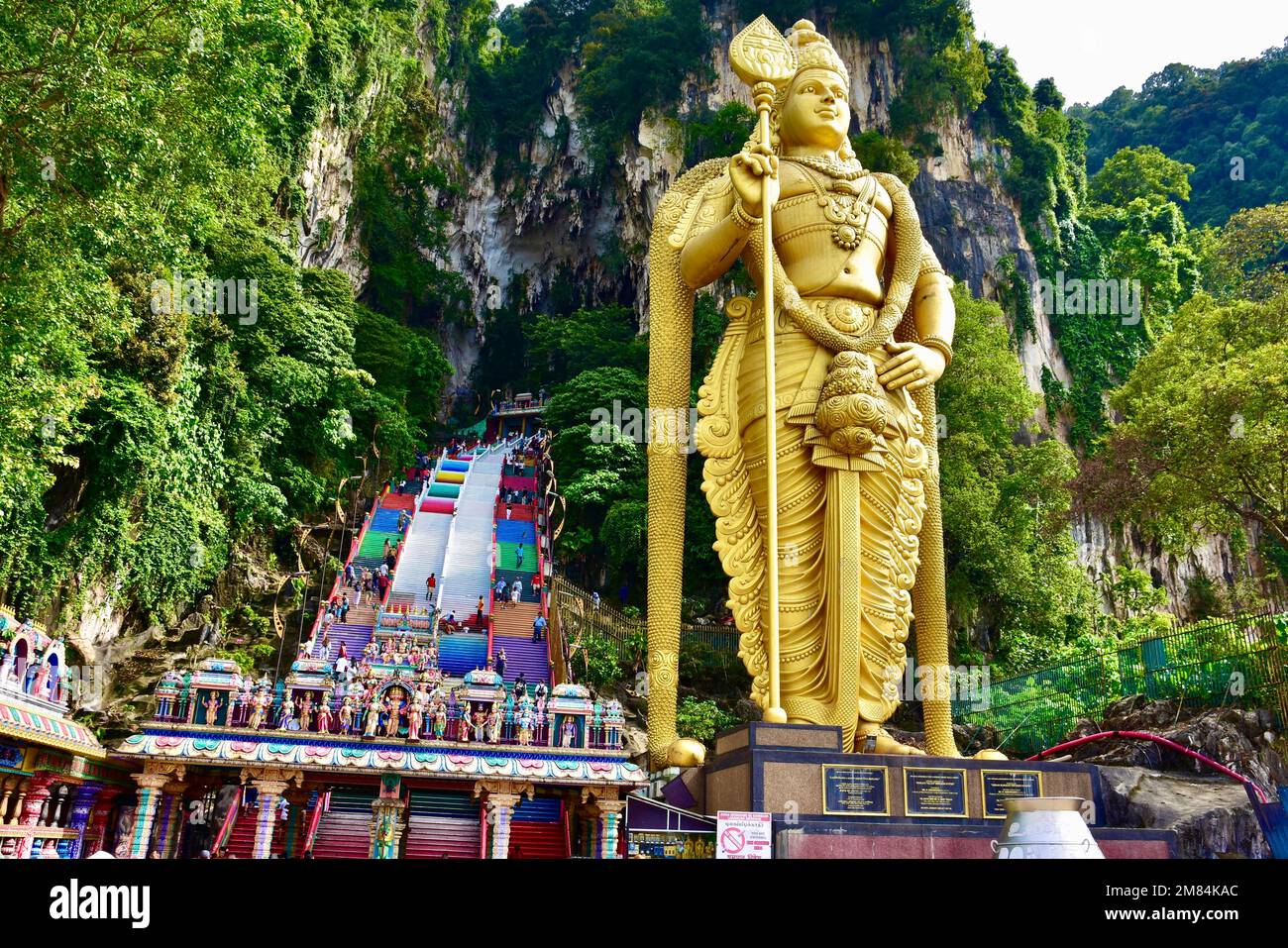 Batu-Höhlen - Kuala Lumpur - Malaysia Stockfoto