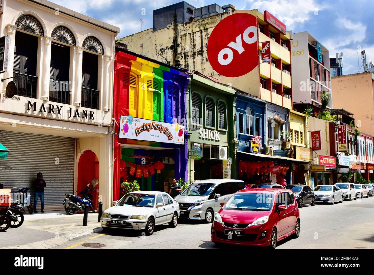 Petaling Street, KL City Centre, Kuala Lumpur Stockfoto