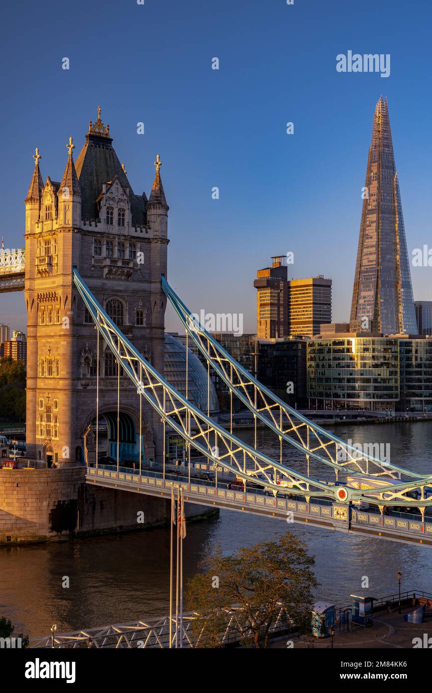 Flitterwochen im Tower Hotel in London Stockfoto