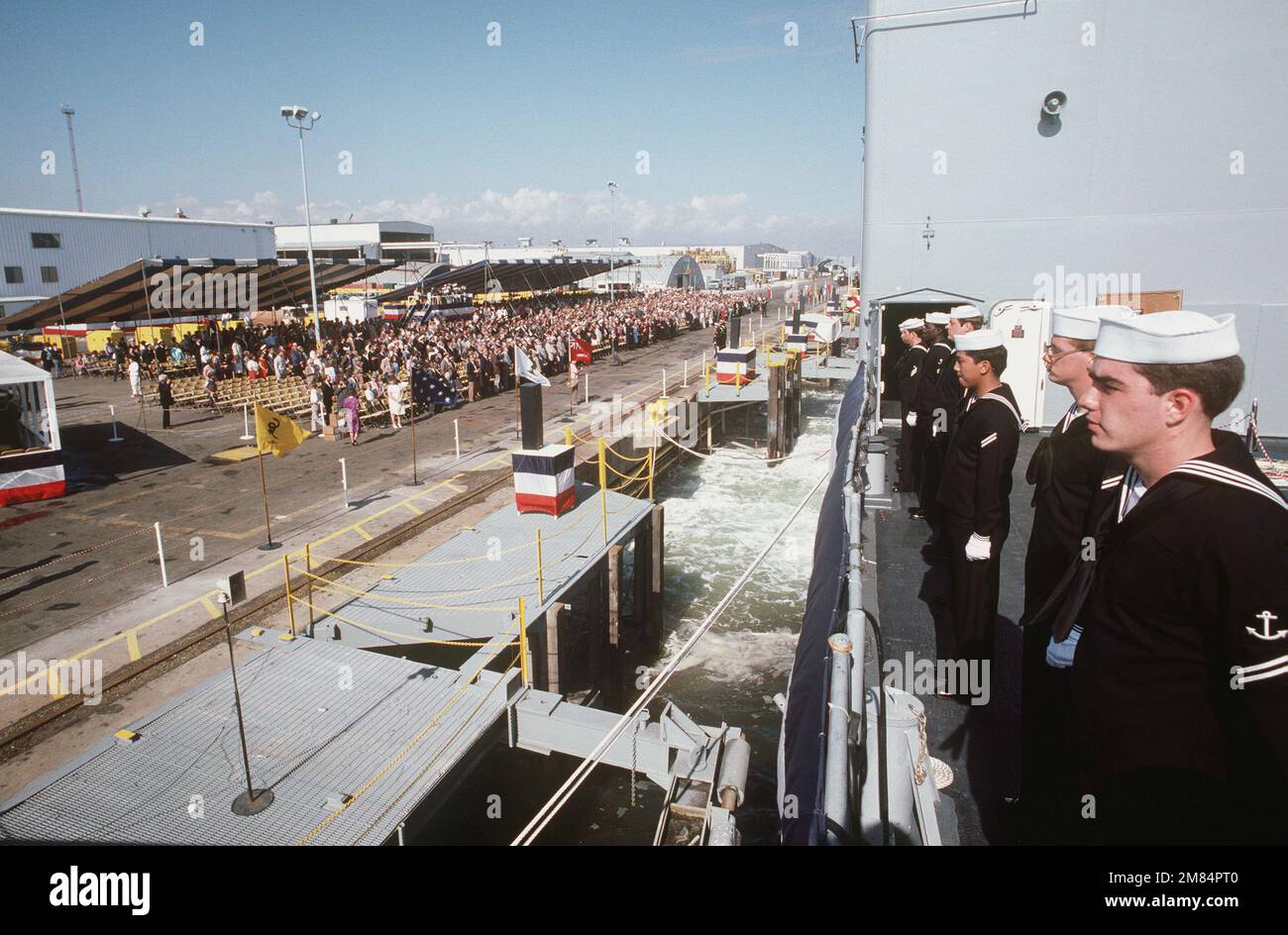 DN-ST-86-03367. Basis: Pascagoula Bundesstaat: Mississippi (MS) Land: Vereinigte Staaten von Amerika (USA) Stockfoto