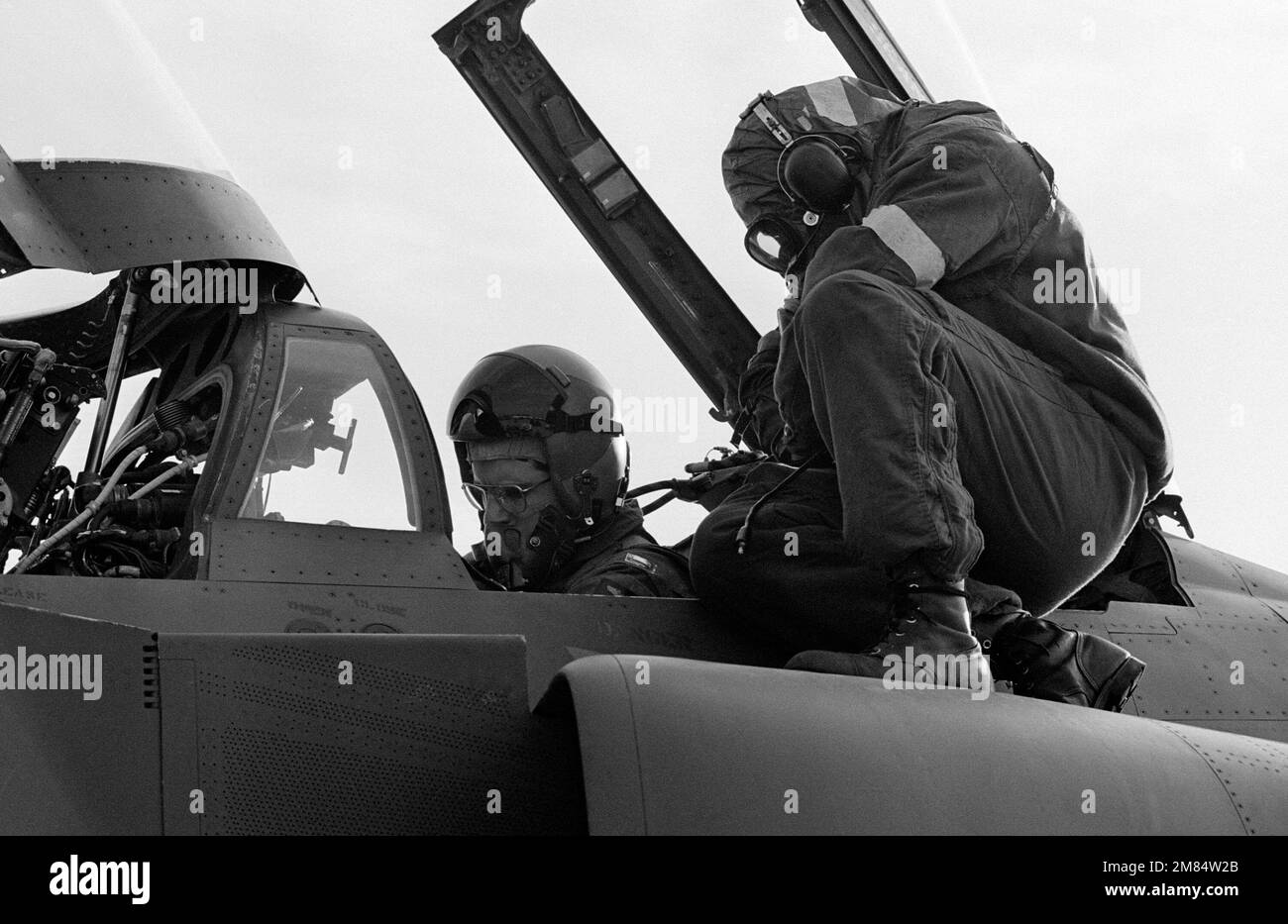 DF-SN-87-07981. Basis: Luftwaffenstützpunkt Seymour Johnson Bundesstaat: North Carolina (NC) Land: Vereinigte Staaten von Amerika (USA) Stockfoto