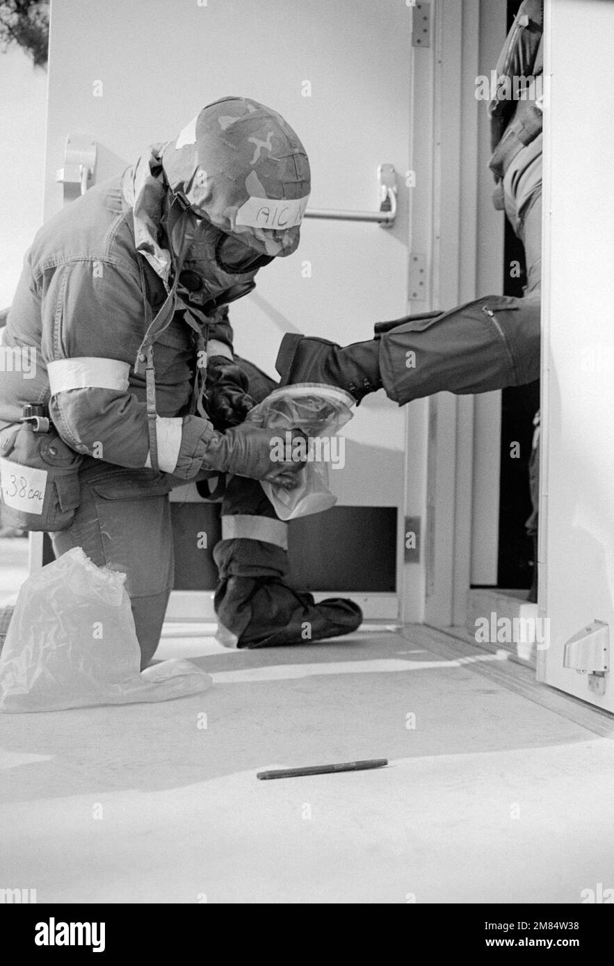 DF-SN-87-07983. Basis: Luftwaffenstützpunkt Seymour Johnson Bundesstaat: North Carolina (NC) Land: Vereinigte Staaten von Amerika (USA) Stockfoto