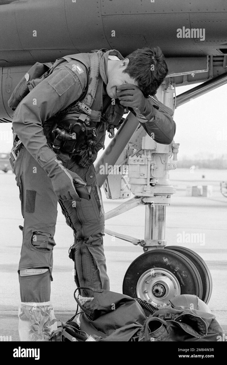 DF-SN-87-07982. Basis: Luftwaffenstützpunkt Seymour Johnson Bundesstaat: North Carolina (NC) Land: Vereinigte Staaten von Amerika (USA) Stockfoto