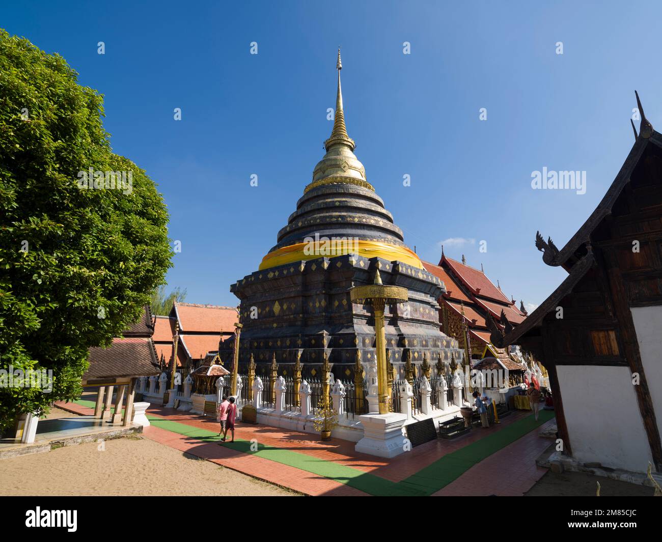 Lampang, Thailand. 22. November 2022. Wat Phra, Der Lampang Luang ...