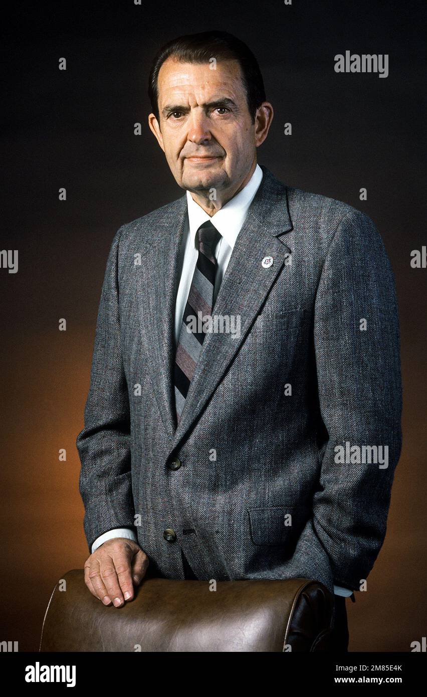 GENERAL David Jones, USAF (REt.). Land: Unbekannt Stockfoto