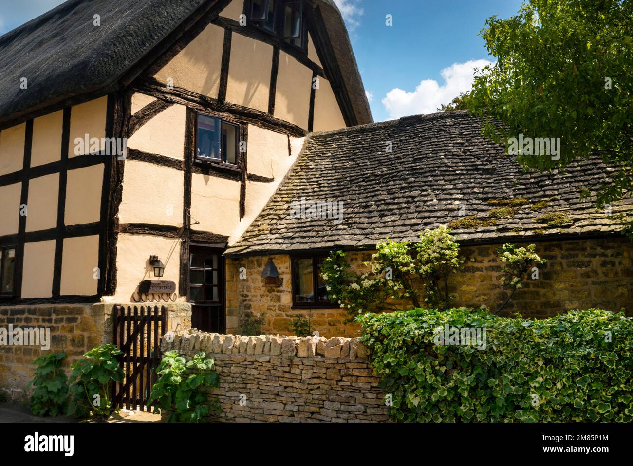 Cotswolds Village of Stanton, England. Stockfoto
