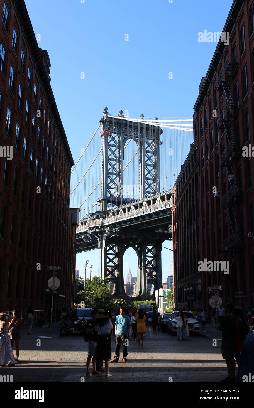 Berühmte Kulisse aus dem legendären Film „Once Upon in America“ (1984) unter der Regie von Sergio Leone. Musik von Ennio Morricone. Stockfoto