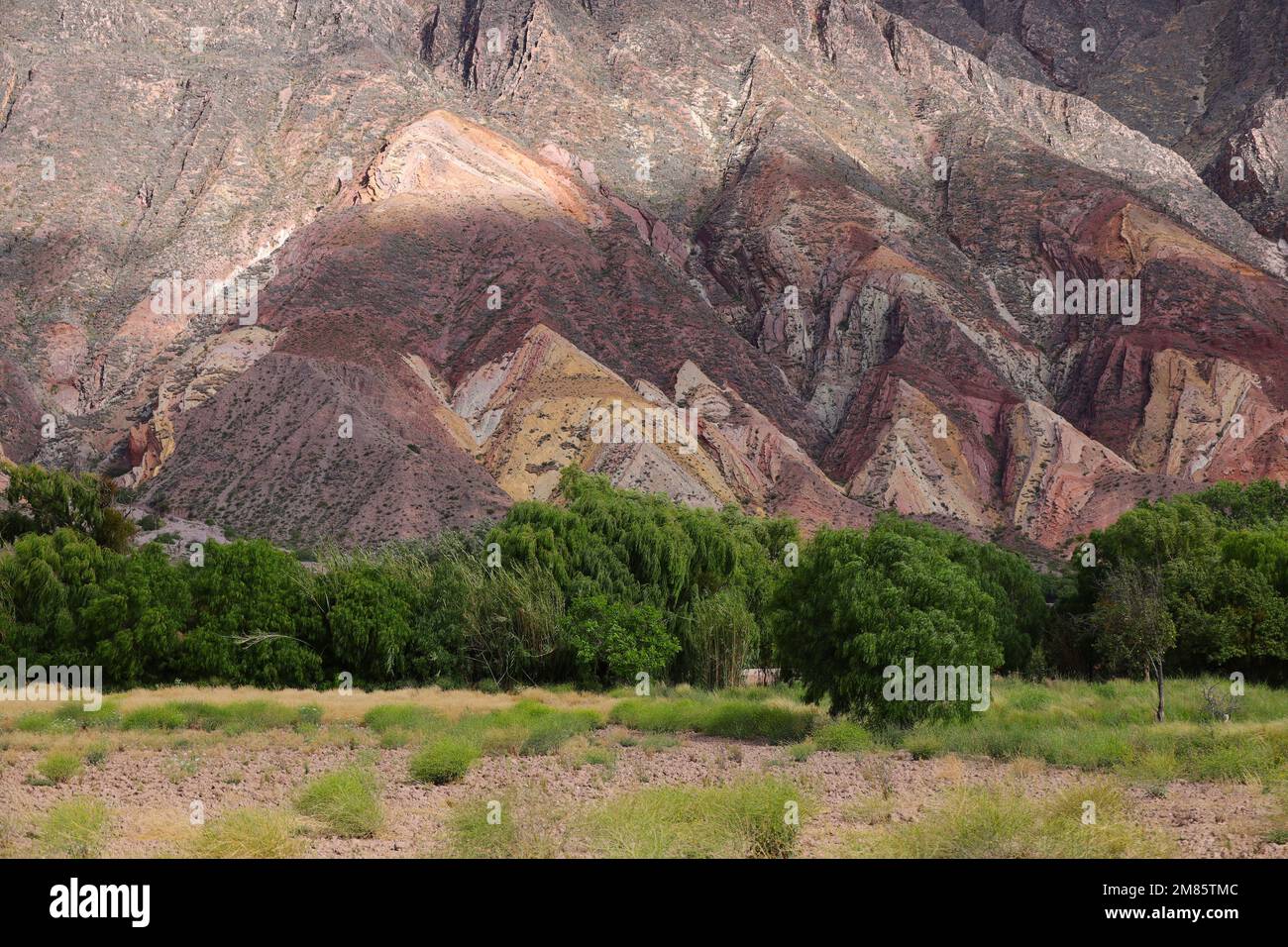 Paleta del Pintor in Maimarà in der Provinz Jujuy, Argentinien Stockfoto