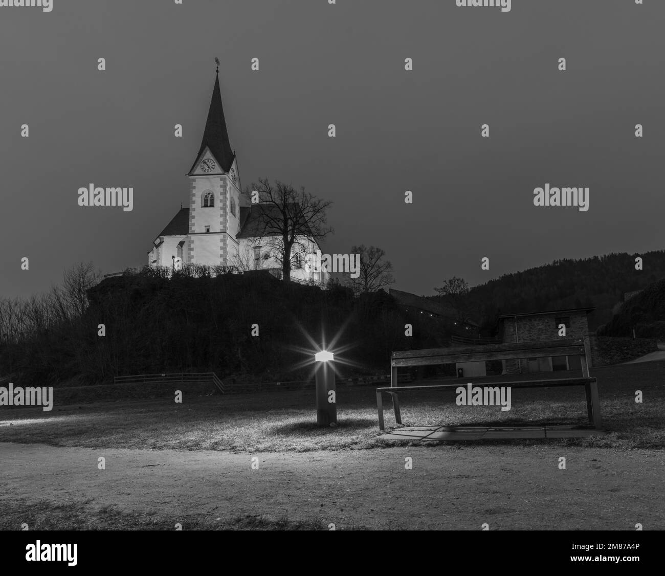 österreichische Landschaften Stockfoto