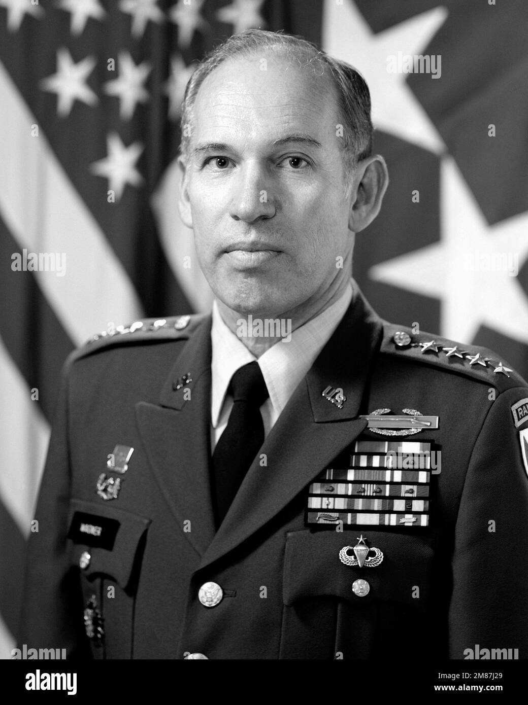 GEN Louis C. Wagner, USA (nicht abgedeckt). Land: Unbekannt Stockfoto