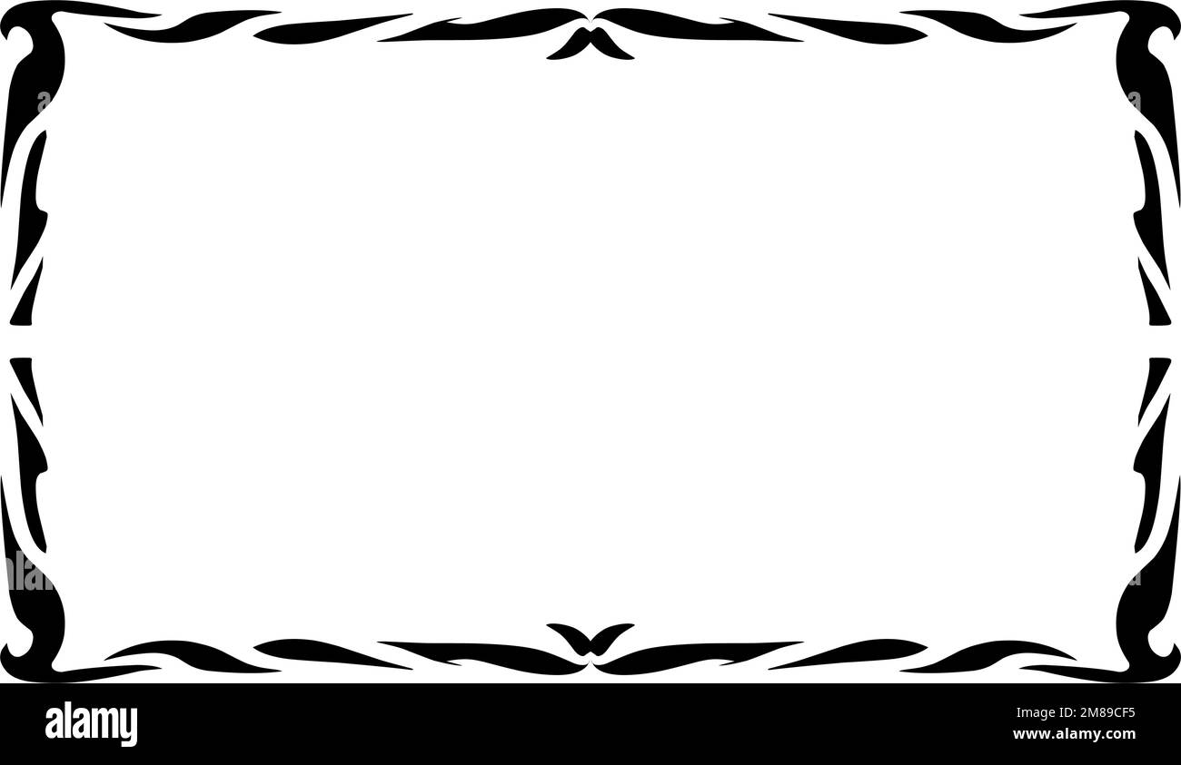 Das Hintergrunddesign mit schwarzem Rand eignet sich für Banner, Poster und andere Stock Vektor