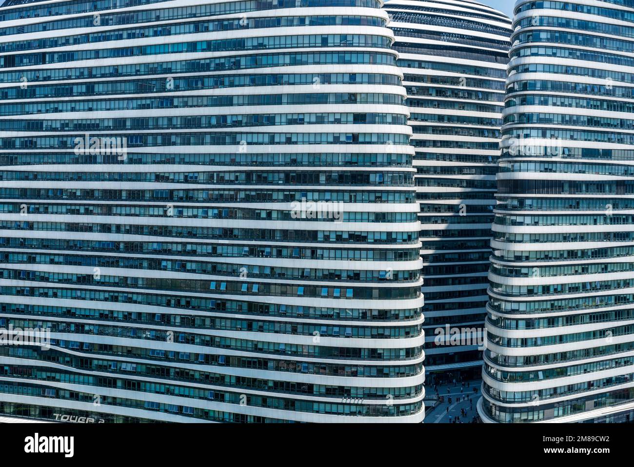 Beijing Wangjing SOHO Stockfoto