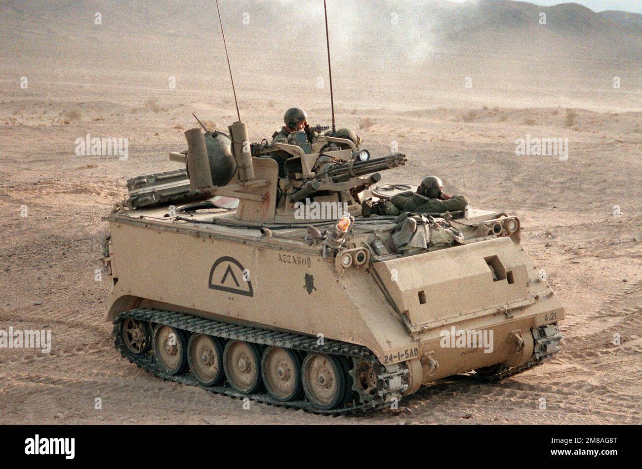 DA-SC-90-00078. Basis: Fort Irwin Bundesstaat: Kalifornien (CA) Land: Vereinigte Staaten von Amerika (USA) Stockfoto