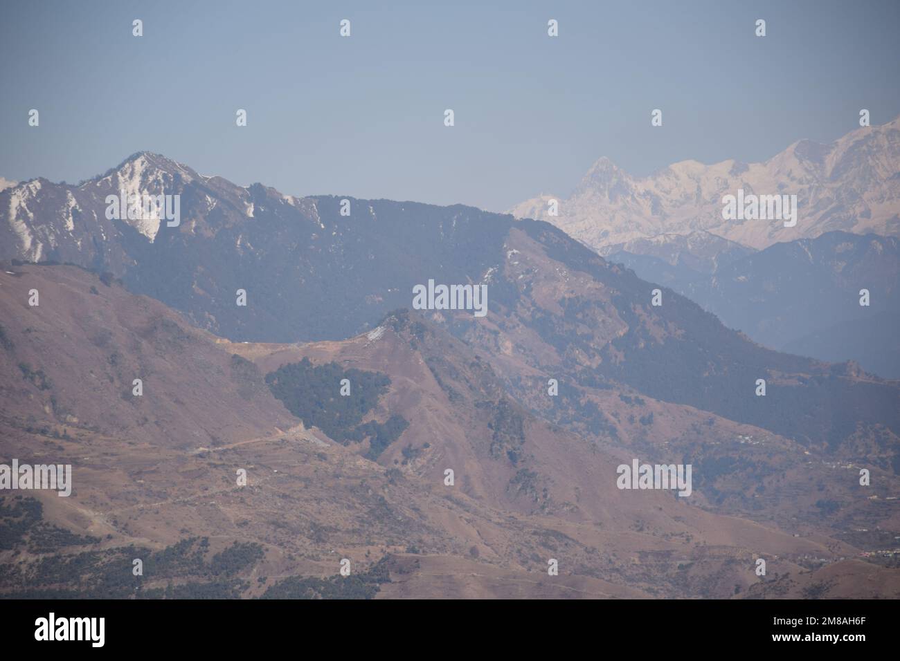 Chakrara Ort der wunderschönen Berge. Stockfoto