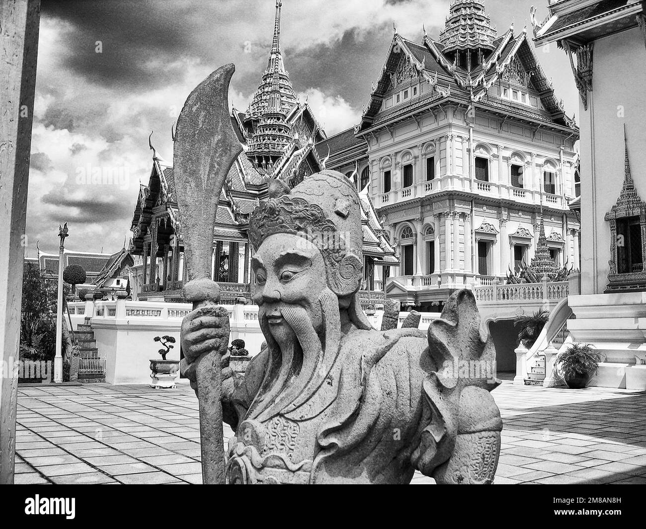 Großer Palast und Wat phra Kiew Stockfoto