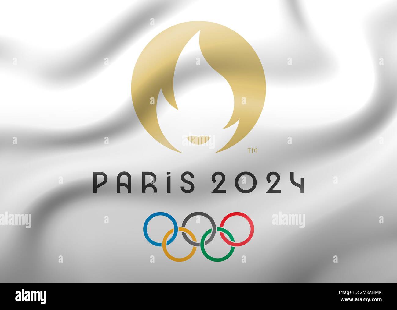 Olympische Sommerspiele 2024 in Paris Stockfoto