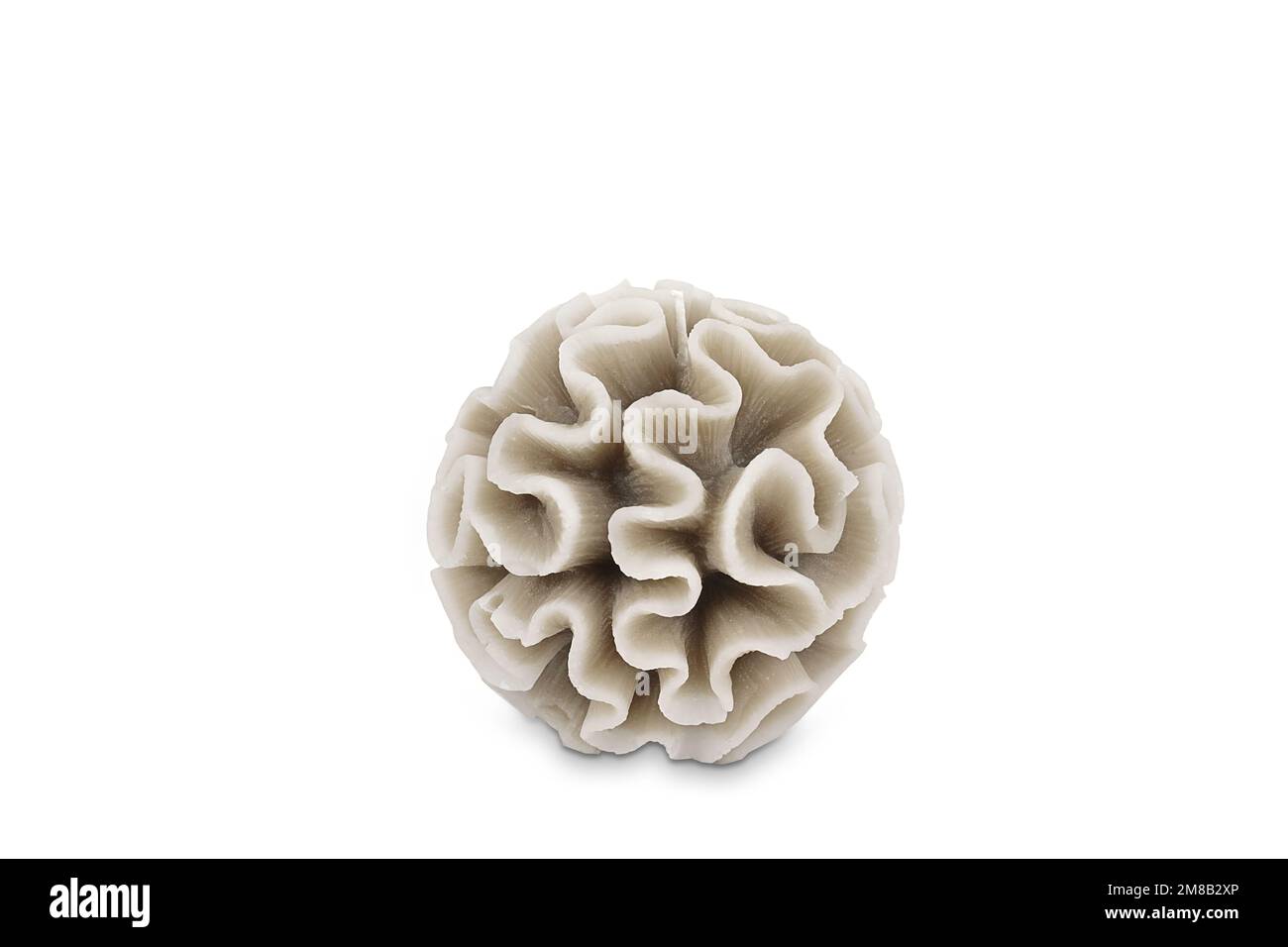 Isolierte farbige Kerze in verschiedenen Formen. Duftkerze. Kerze mit Glas. Eier, Meer, Herz, Blume, Fisch, Seesterne, Muscheln, Korallen, Engel, Apfel. Stockfoto