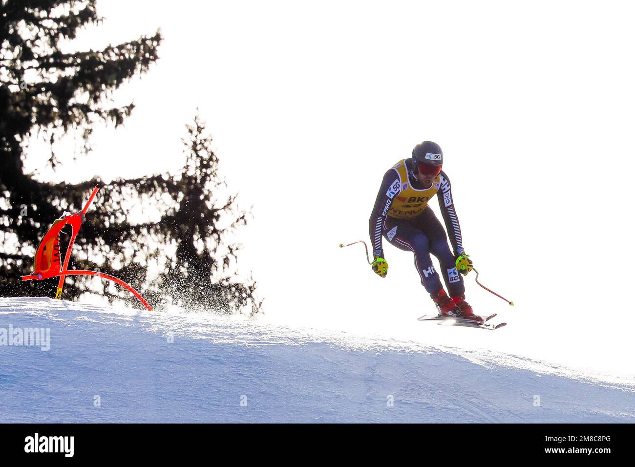 2023 FIS ALPINE WORLD CUP SKI , SG MENWengen, Swiss, SUI 2023-01-13 - Friday Image Shows KILDE Aleksander Aamodt (NOR) FIRST KLASSIFIED Stockfoto