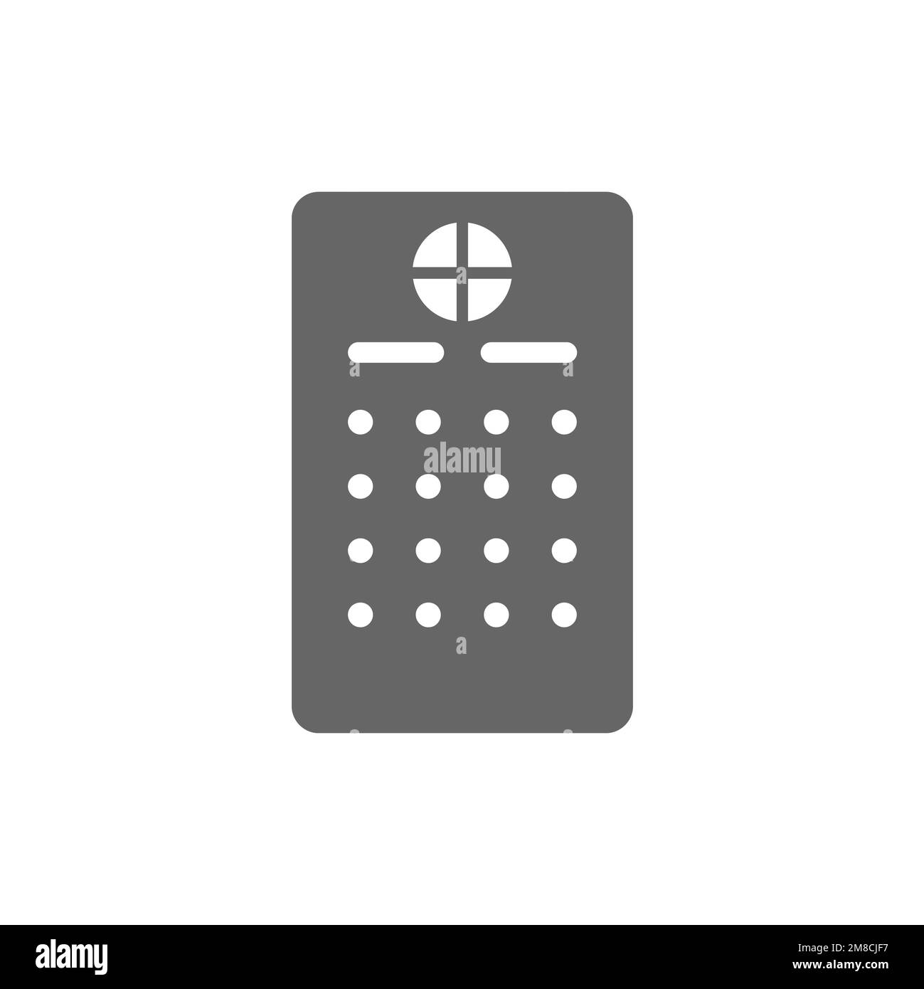 Fernbedienungssymbol, gängige Grafikressourcen, Vektordarstellung. Stock Vektor