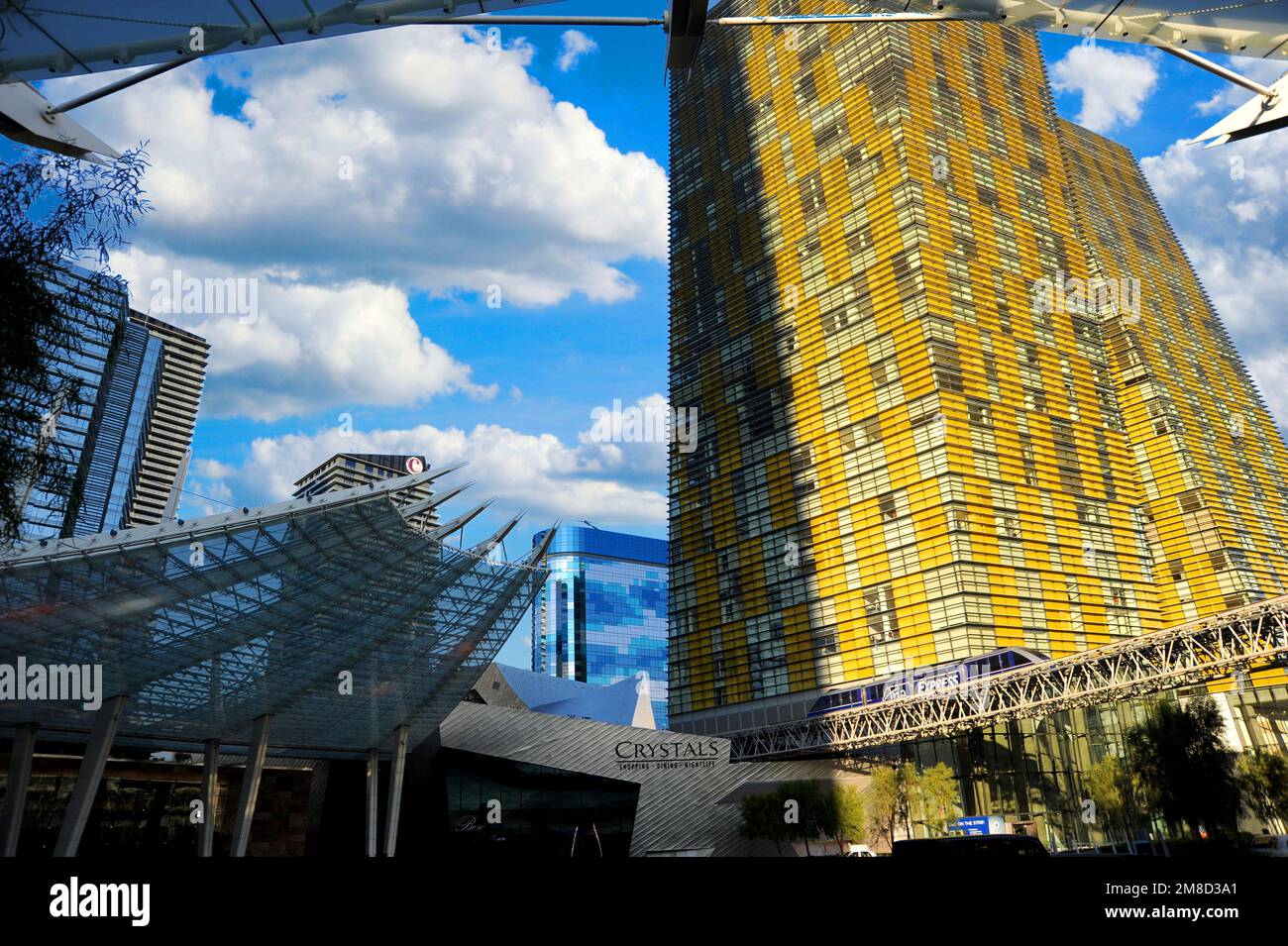 ARIA Express Hotel in Las Vegas, Nevada Stockfoto