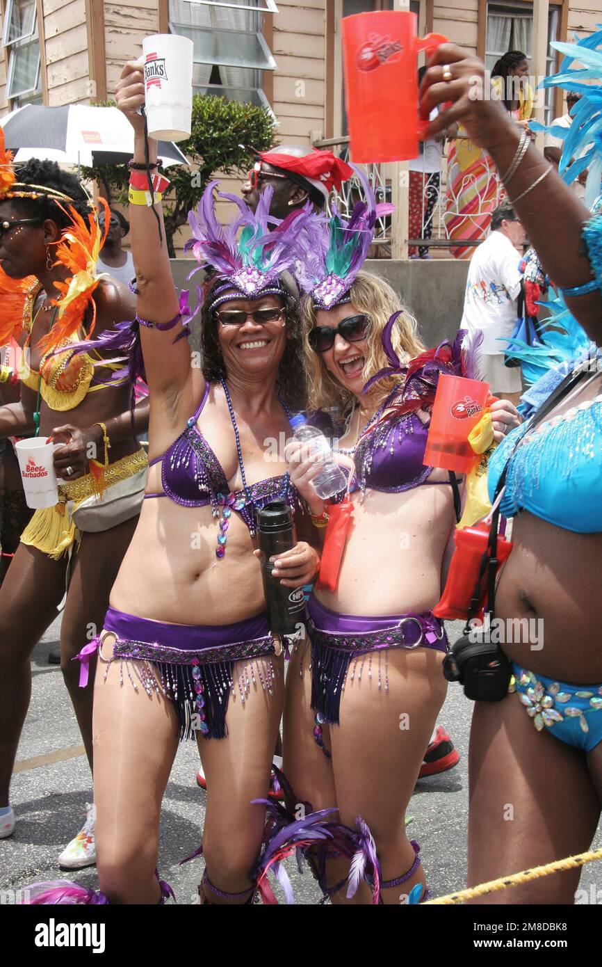 Barbados' Crop Over Festival 2013 Stockfoto