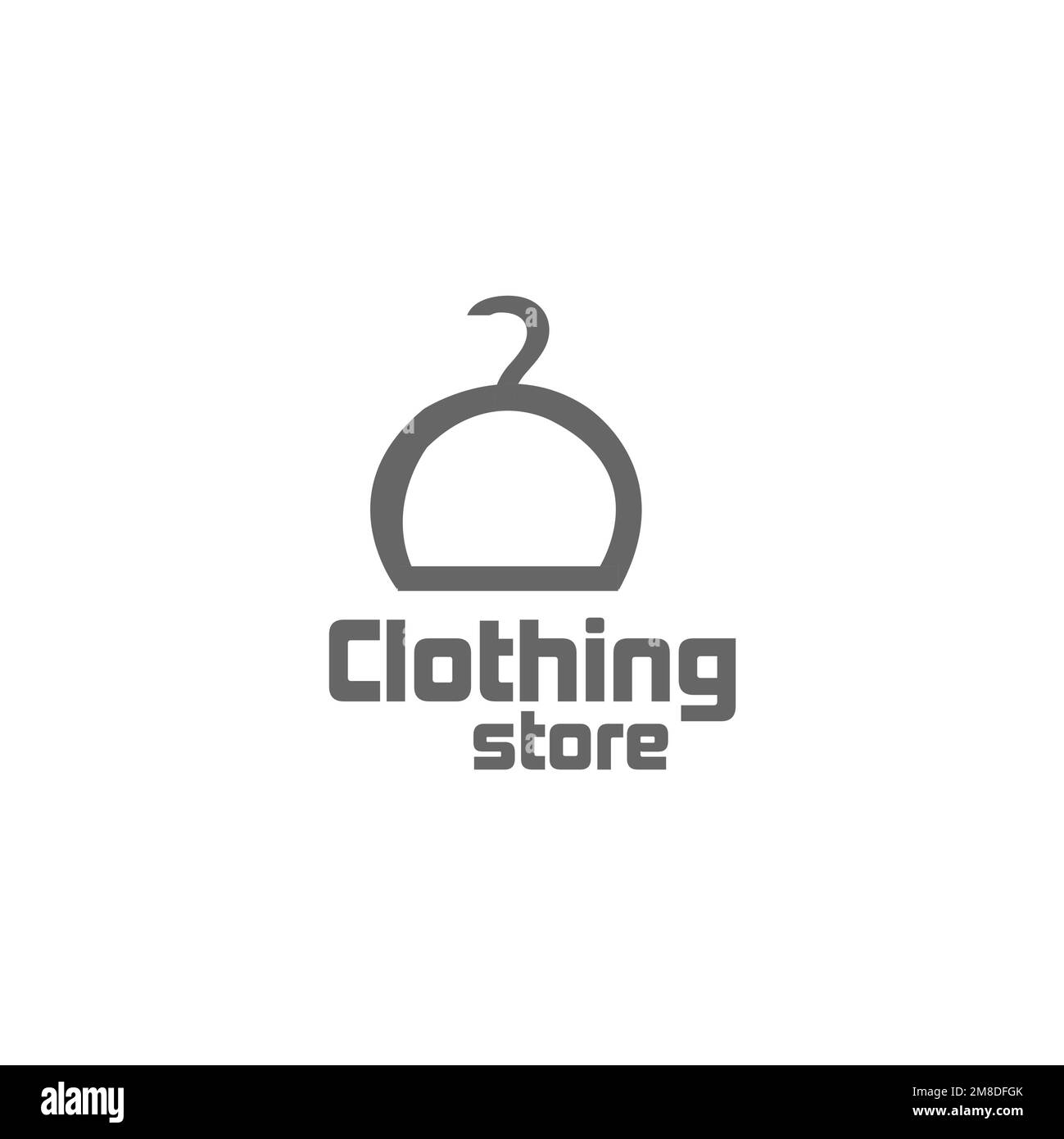 Bekleidungsgeschäft-Ikone, gängige Grafikressourcen, Vektorabbildungen. Stock Vektor