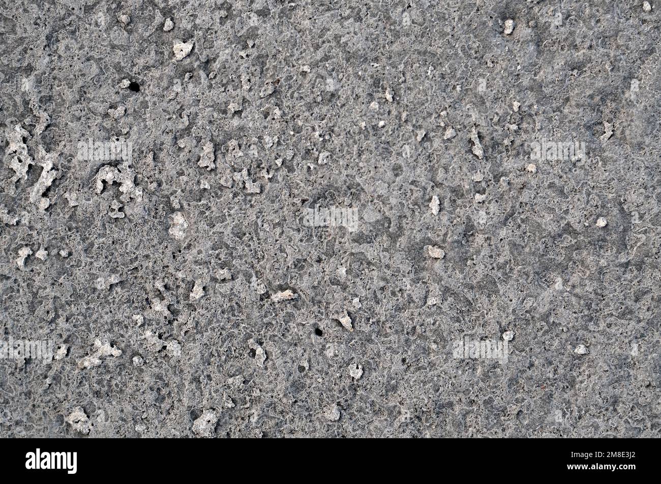 Dunkelgraue Grunge-Zementwandtextur als abstrakter Hintergrund. Stockfoto