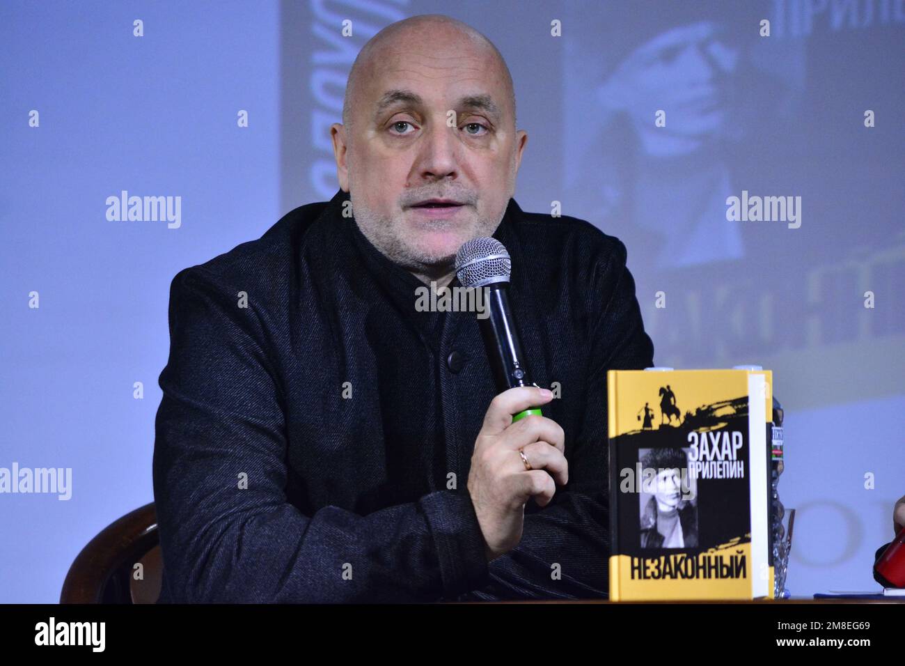 Russischer Schriftsteller, Publizist, Journalist Sachar Prilepin