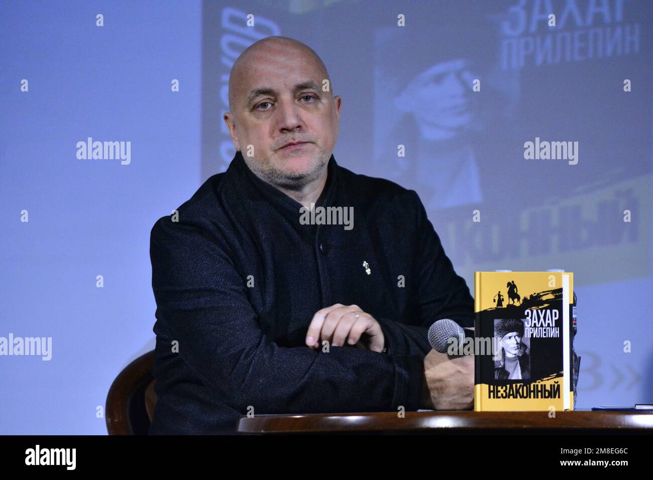 Russischer Schriftsteller, Publizist, Journalist Sachar Prilepin