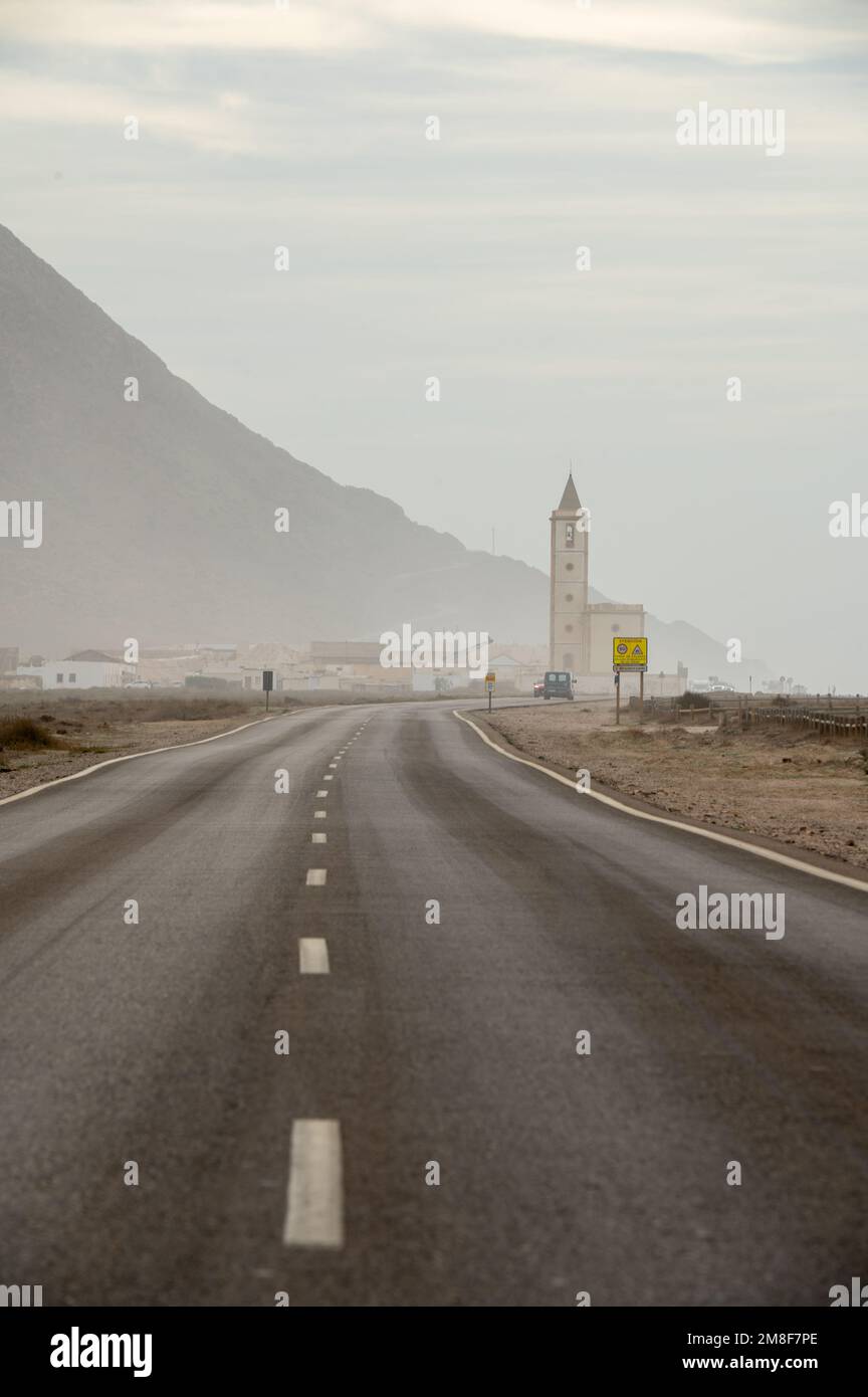 Cabo de Gata, Spanien : 23. November 2022 : Kirche La Almadraba de ...