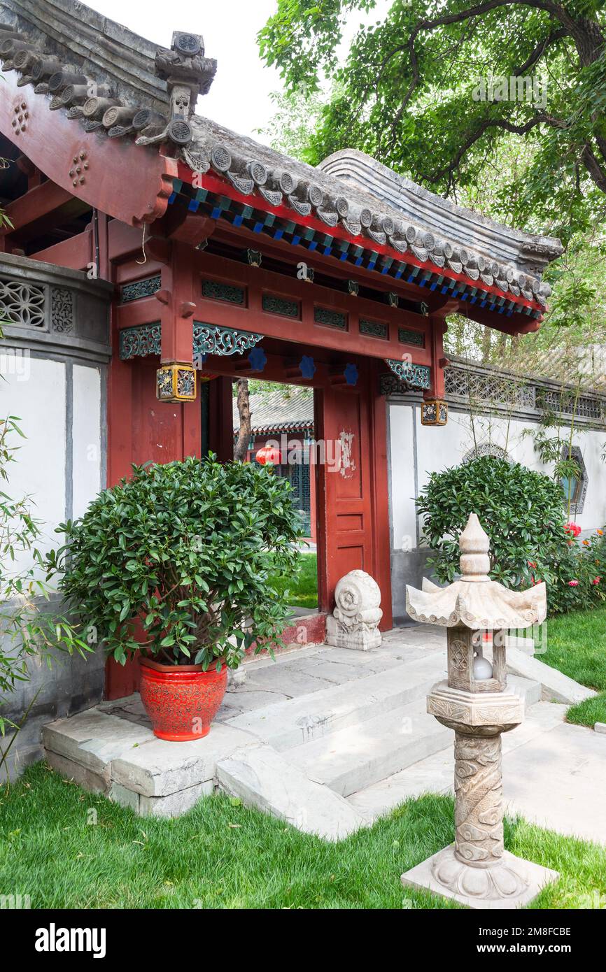 Garten im chinesischen Stil Stockfoto