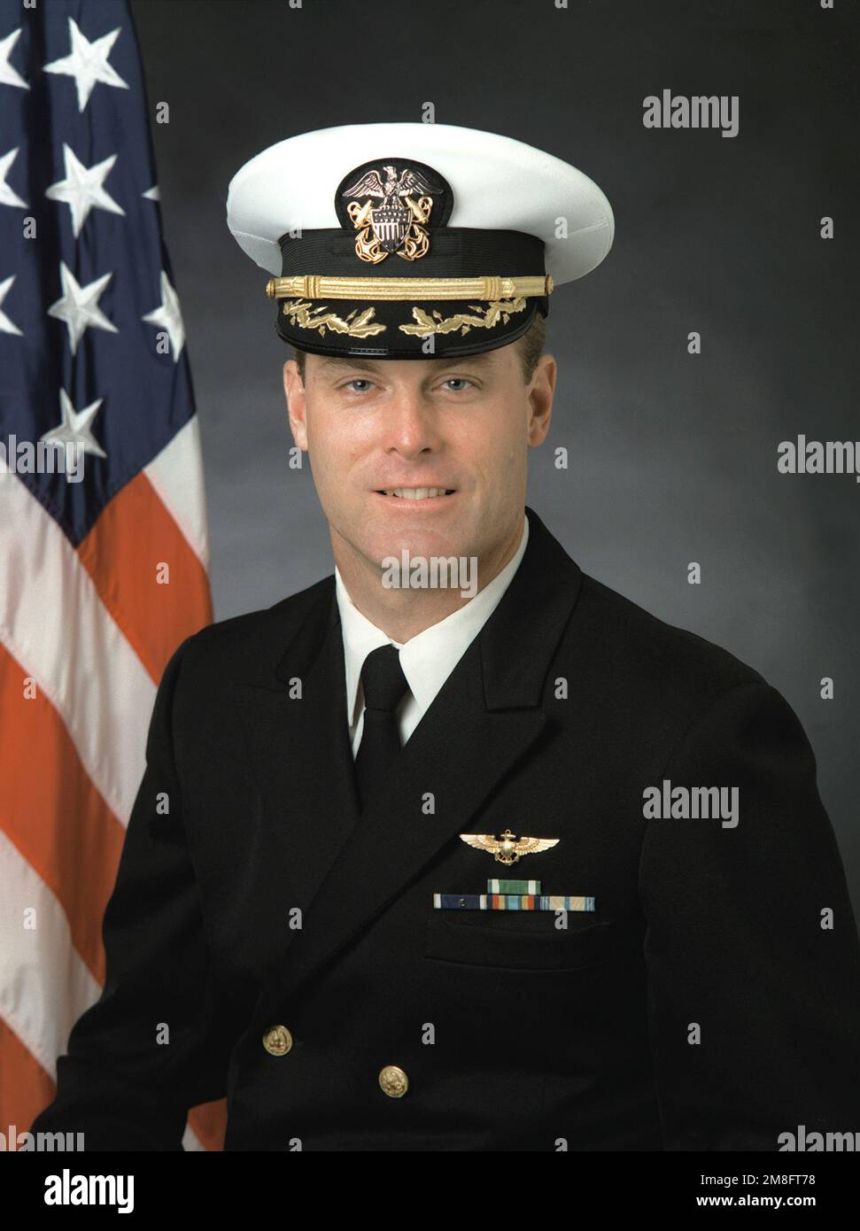 CDR David Lee Olney, USNR (abgedeckt). Land: Unbekannt Stockfoto