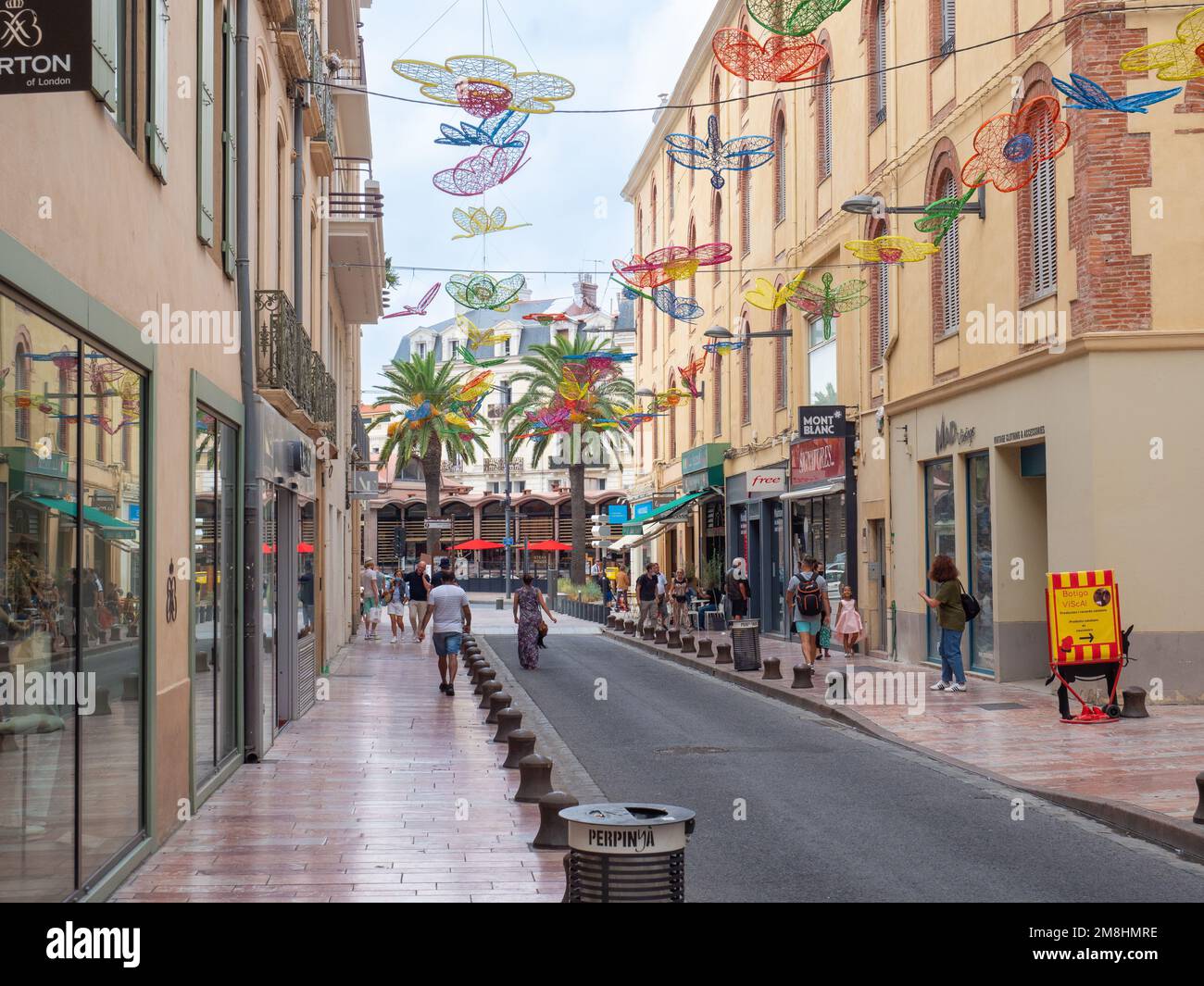 PERPIGNAN, FRANKREICH 6. September 2021 Bild der Innenstadt von