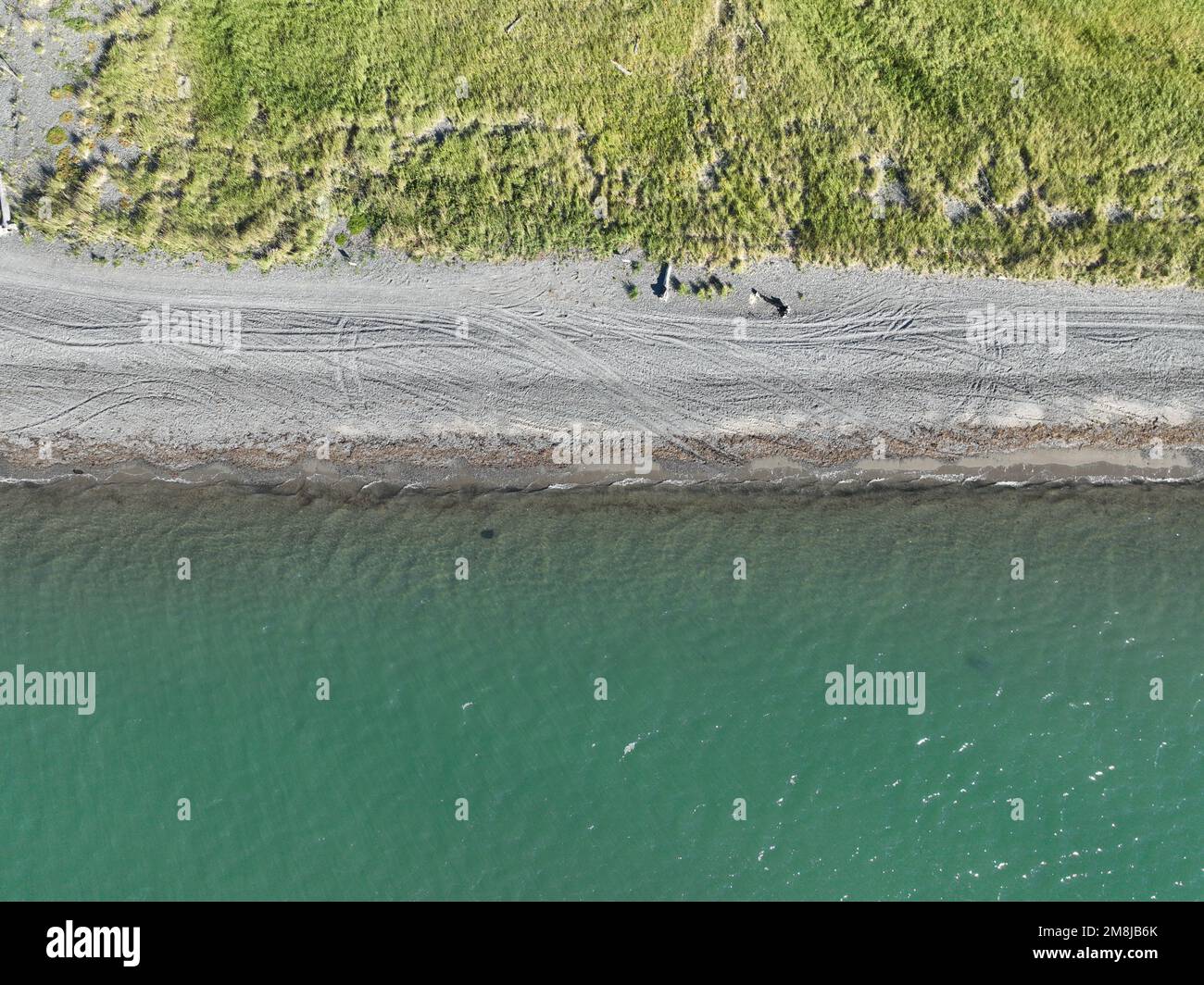 Alaska, auch bekannt als die letzte Grenze. Bietet viele der Schönheiten der Vereinigten Staaten. Diese Bilder sind von der Kenai-Halbinsel. Stockfoto