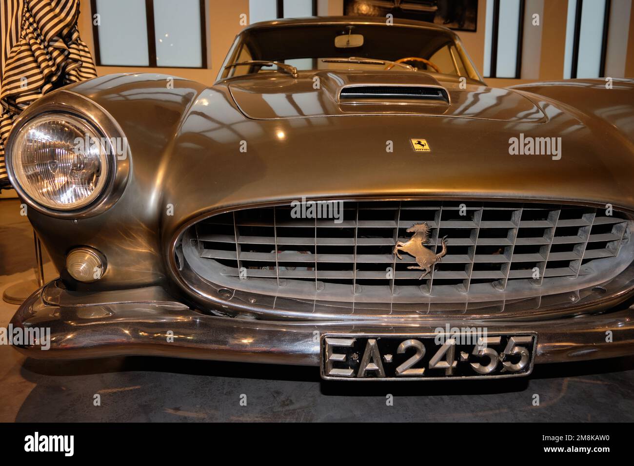 1956 Ferrari 250 GT Speciale Berlinetta im Automobilmuseum von Málaga, Spanien. Stockfoto