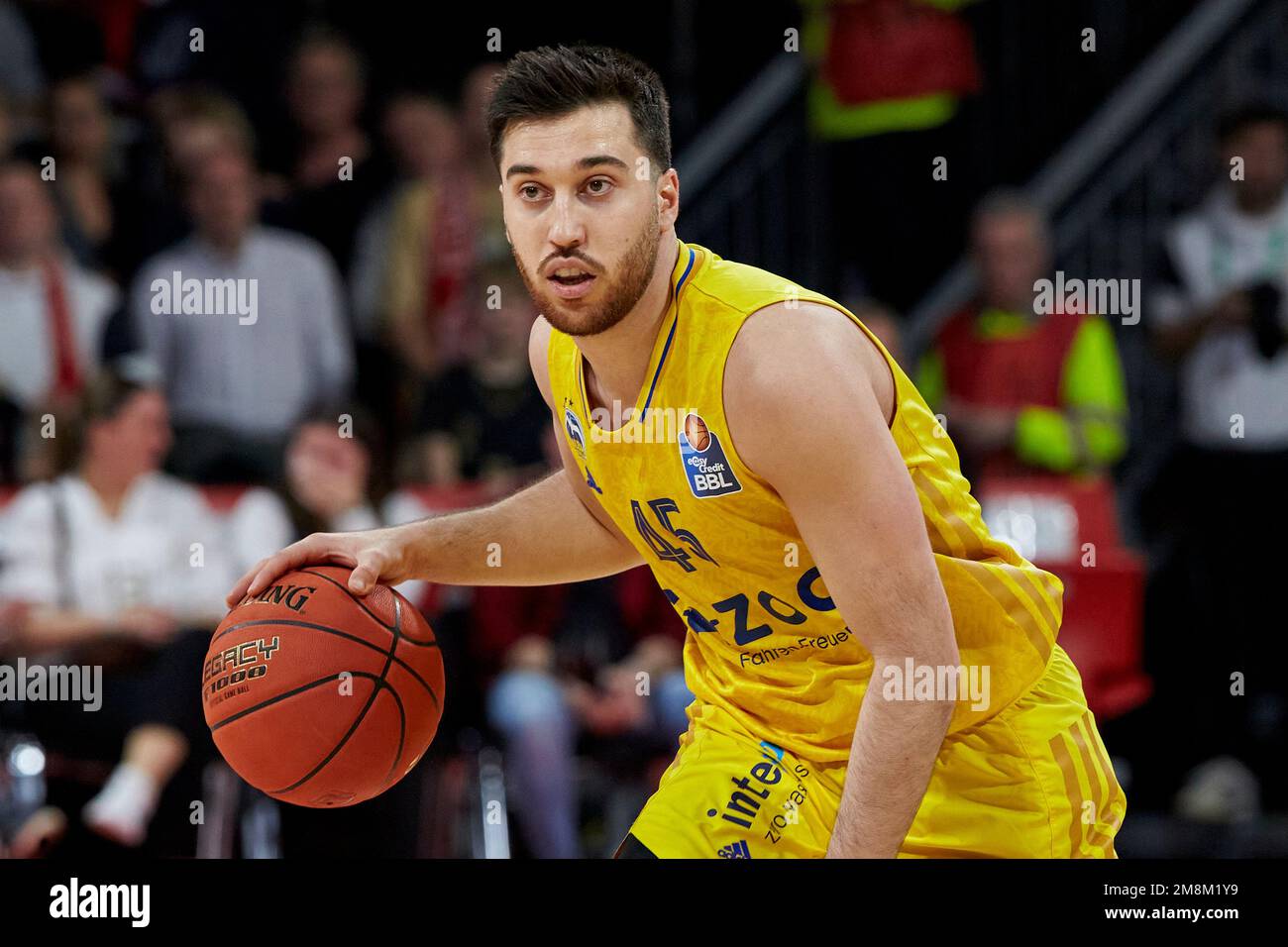 Deutsche Basketball Bundesliga 2022/2023 | FC Bayern München gegen ALBA Berlin. BLATT Tamir (ALBA Berlin BER45) Stockfoto