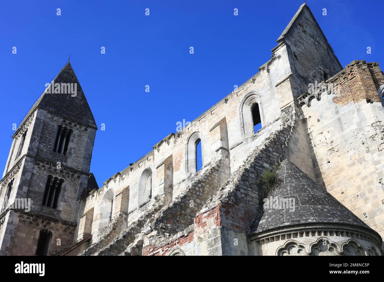 Zsámbék Ruinenkirche in Ungarn Stockfoto