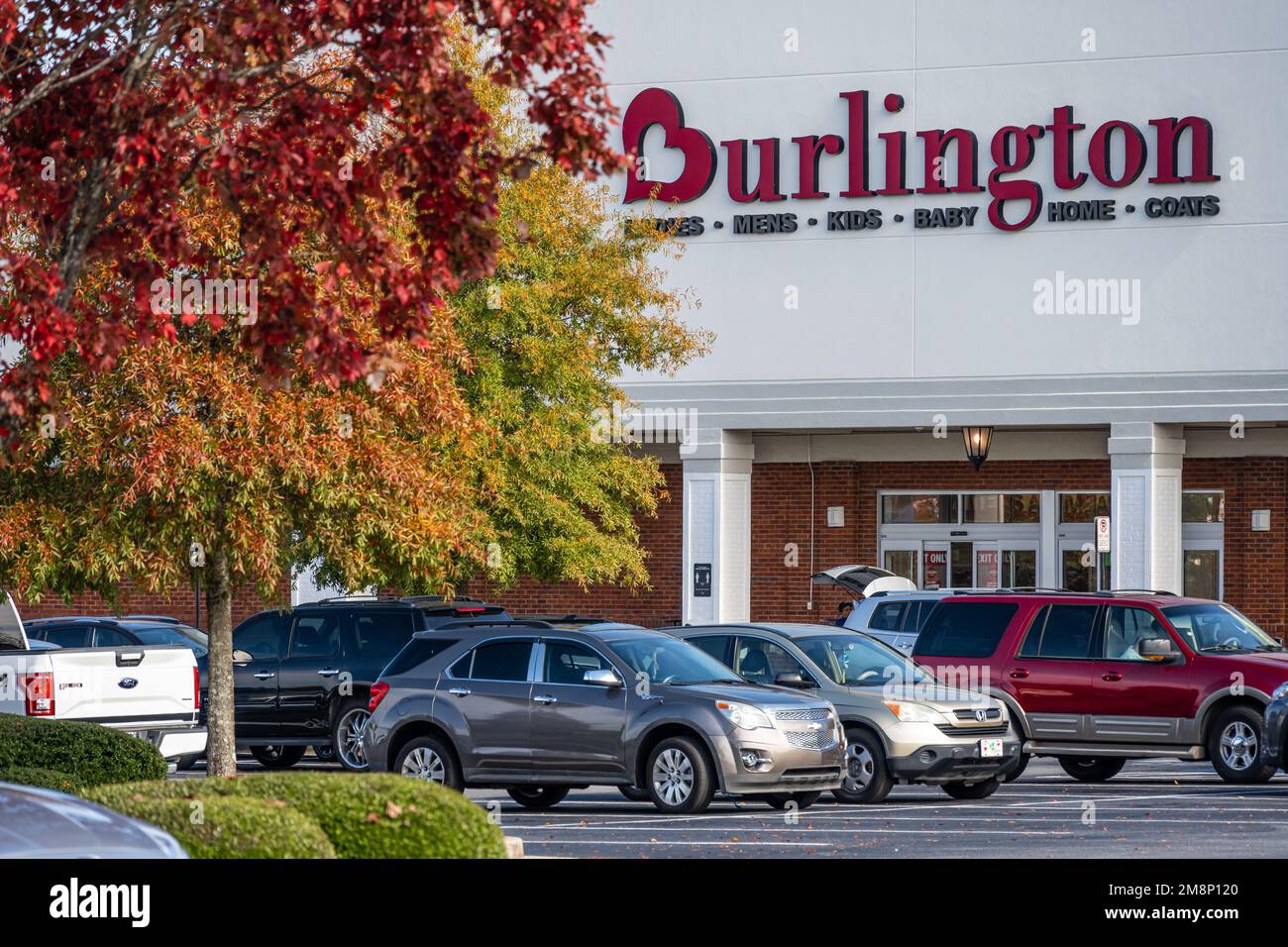 Burlington Store in Lilburn, Georgia, östlich von Atlanta. (USA) Stockfoto