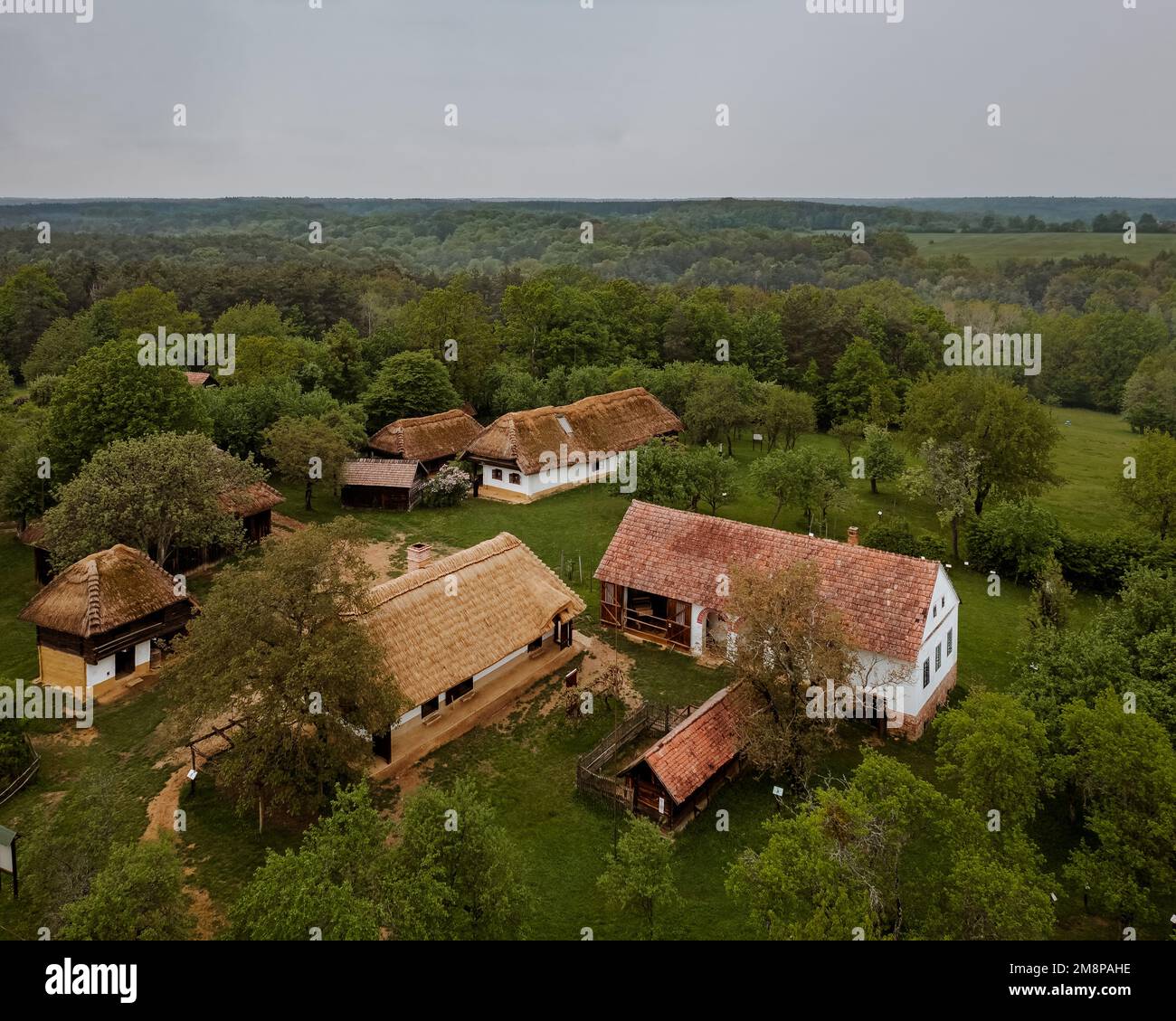 Orseg Freiluft und Büffelreservat in einem großen Nationalpark Dies