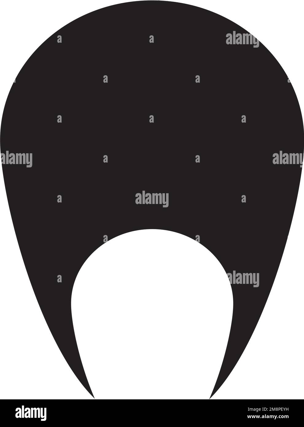 Vektorvorlage für das Logo des Stücklistensymbols Stock Vektor