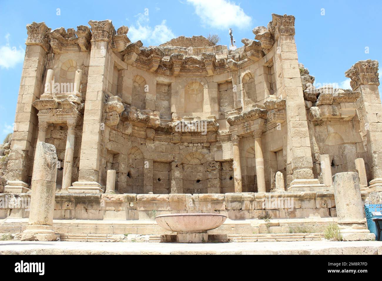 Das Nymphaeum von Gerasa Stockfoto