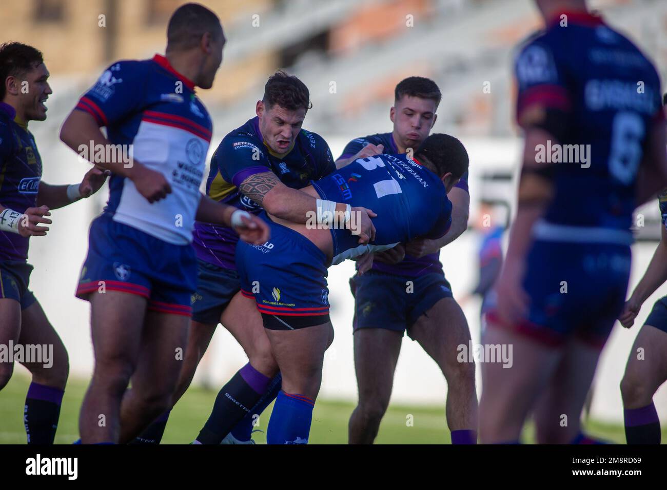 Wakefield, Großbritannien. 15. Januar 2023. Ben Kavanagh und Ben Tibbs