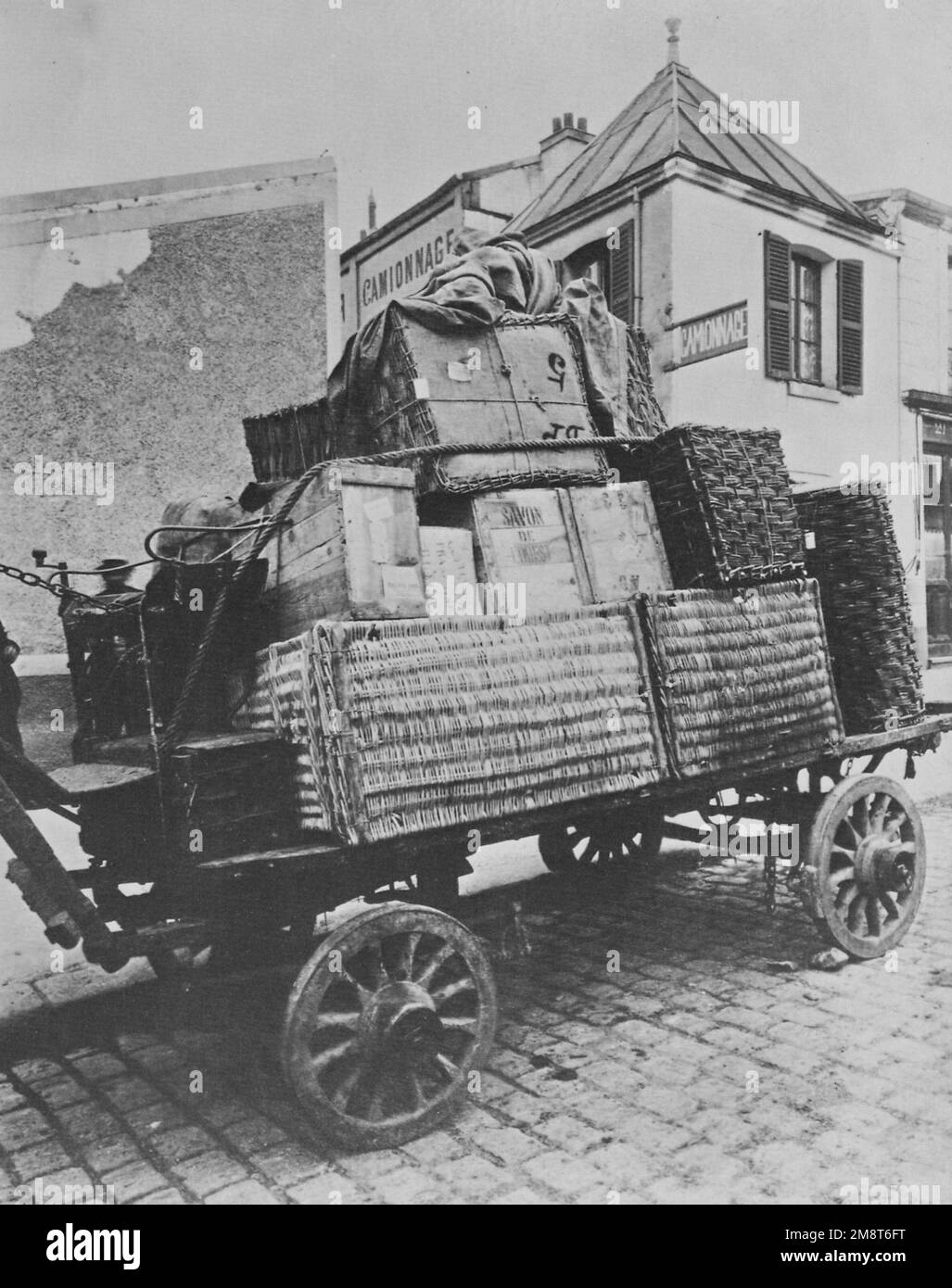 Eugène Atget (Französischer Architekturfotograf) Stockfoto