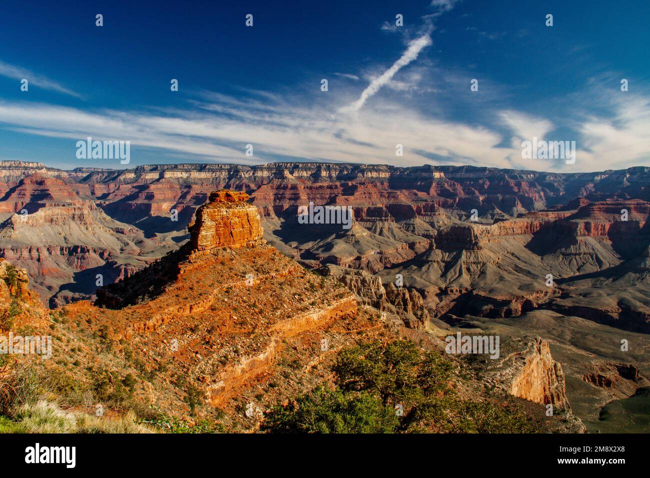 South Kaibab Trail im Grand Canyon-Nationalpark, Arizona, USA. (2011) Stockfoto