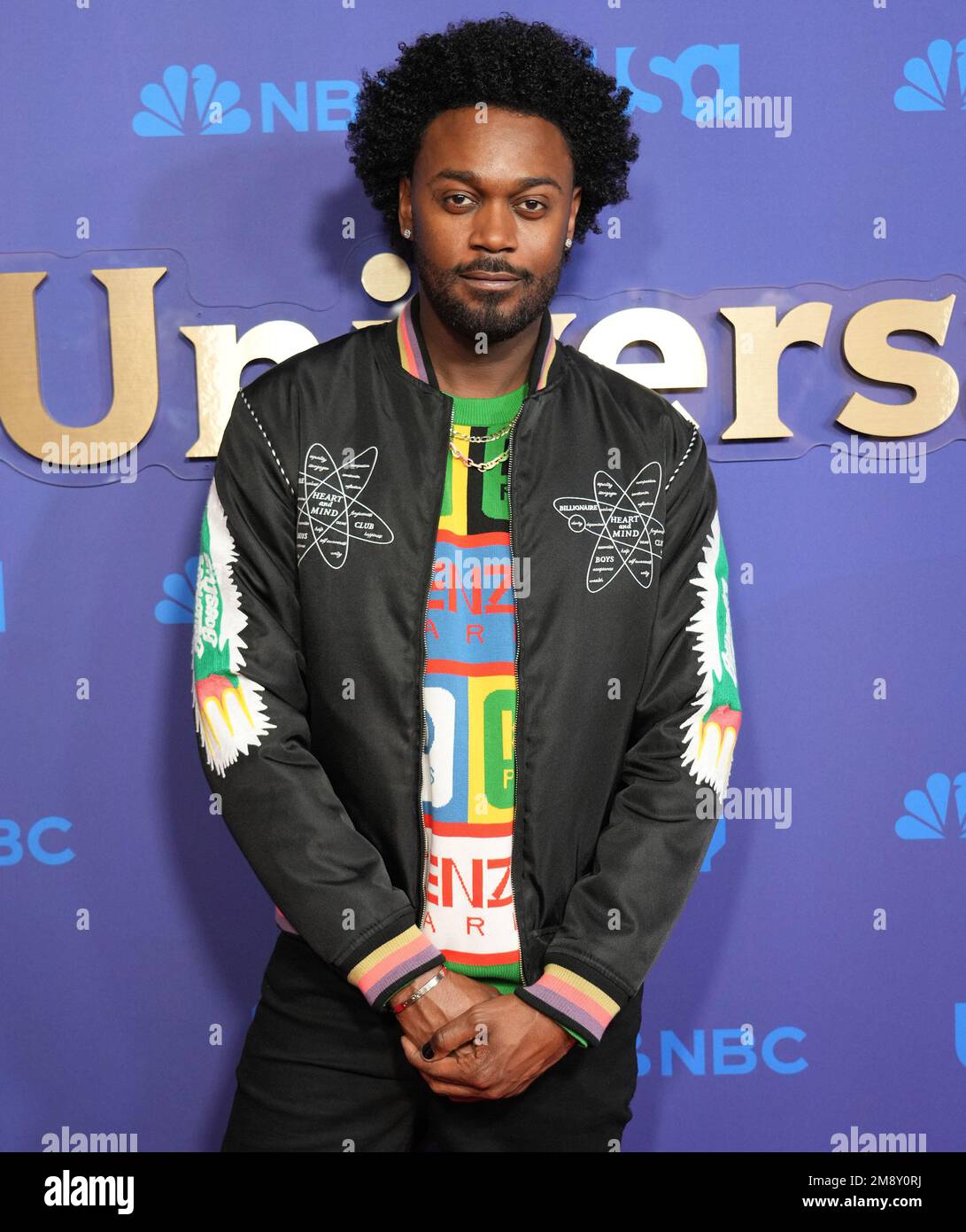 Los Angeles, USA. 15. Januar 2023. Echo Kellum auf der 2023 NBCUNIVERSAL Press Tour im Langham Huntington Hotel in Pasadena, Kalifornien, am Sonntag, den 15. Januar 2023. (Foto: Sthanlee B. Mirador/Sipa USA) Guthaben: SIPA USA/Alamy Live News Stockfoto