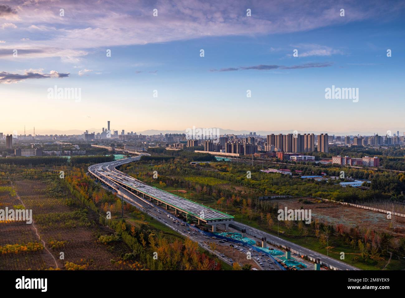 Peking Stadt Stockfoto