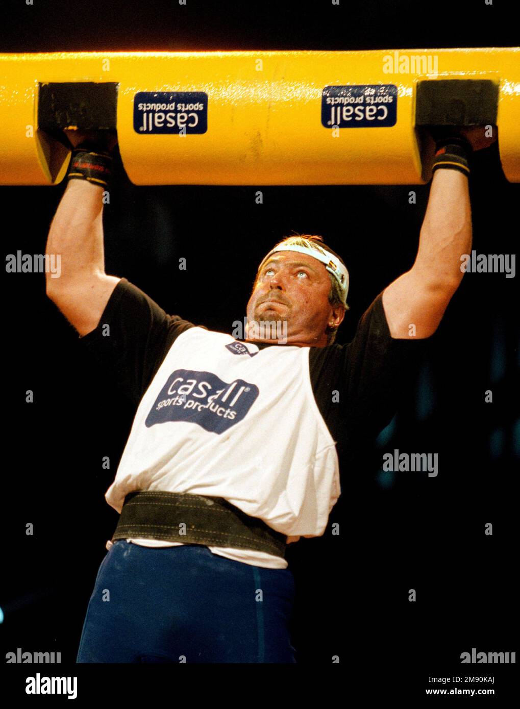 Im Bild: Martin Muhr, Deutschland. Stocklift. Mit seinem Sieg beim schwedischen Grand Prix hat Magnus Samuelsson die Superserie der IFSA gewonnen. Samuelsson sammelte während der einjährigen Superserie die meisten Punkte. Hugo Girard an zweiter Stelle, gefolgt von Svend Karlsen und Brian Schoonveld. Svend und Hugo sind tatsächlich auf dem zweiten Platz, von Hugo erhält den zweiten Platz, seit er einen Superserie-Wettbewerb gewonnen hat, während Svend es nicht getan hat. Foto: Jeppe Gustafsson Stockfoto