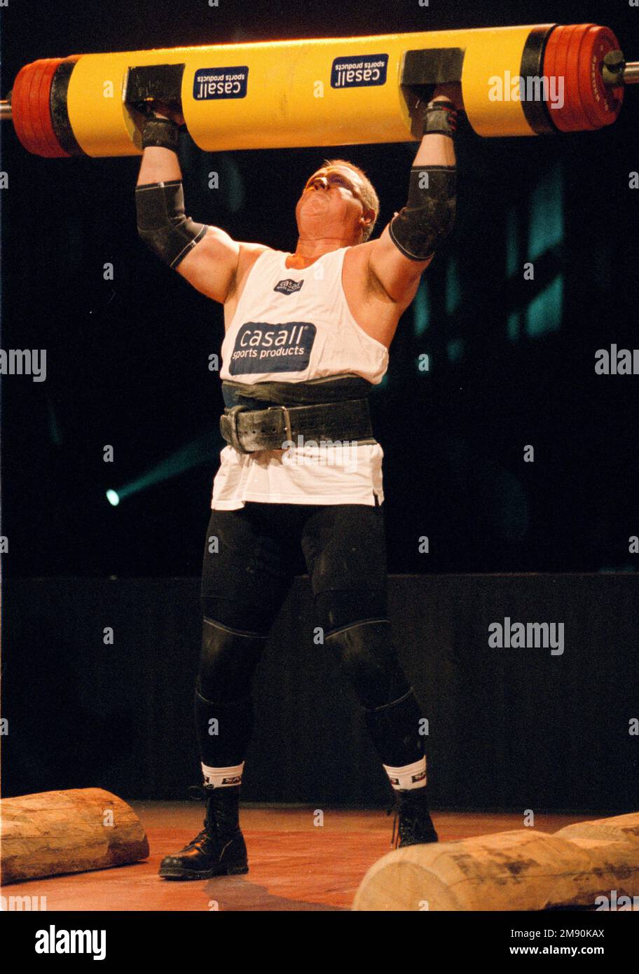 Im Bild: Seltsamer Haugen, Norwegen. Stocklift. Mit seinem Sieg beim schwedischen Grand Prix hat Magnus Samuelsson die Superserie der IFSA gewonnen. Samuelsson sammelte während der einjährigen Superserie die meisten Punkte. Hugo Girard an zweiter Stelle, gefolgt von Svend Karlsen und Brian Schoonveld. Svend und Hugo sind tatsächlich auf dem zweiten Platz, von Hugo erhält den zweiten Platz, seit er einen Superserie-Wettbewerb gewonnen hat, während Svend es nicht getan hat. Foto: Jeppe Gustafsson Stockfoto