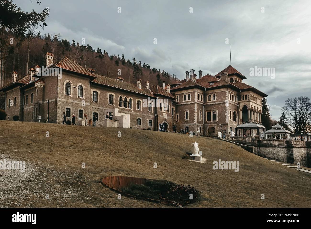 Burg Cantacuzino in Busteni, Rumänien Stockfoto